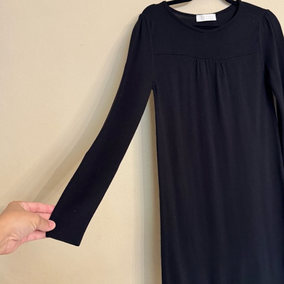 ALPHA MASSIMO REBECCHI Sweater Knit Wool Blend Dress Size 44 / M Black Pullover - Picture 5 of 11